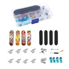 Mini Fingerboard Set Finger Board Tech Deck Skateboard Toy Gift Kids