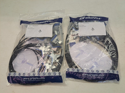 Lot of 2 GRIPPLE GC2-3/8-24IN-L  industrial cable hanger and suspension kit  NEW