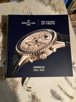 Breitling 1884 Chronolog 2024/2025 Armbanduhren 140 Years of Firsts Katalog NEU