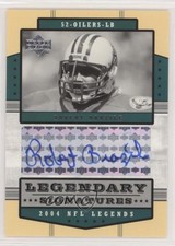 2004 Upper Deck NFL Legends Legendary Signatures Robert Brazile Auto HOF nq6