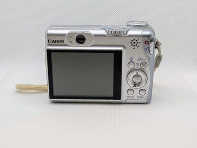 【動作確認済】Canon PowerShot A540 コンパクトデジタルカメラ Canon PowerShot A540 6.0MP Compact Digital Camera Silver Boxed