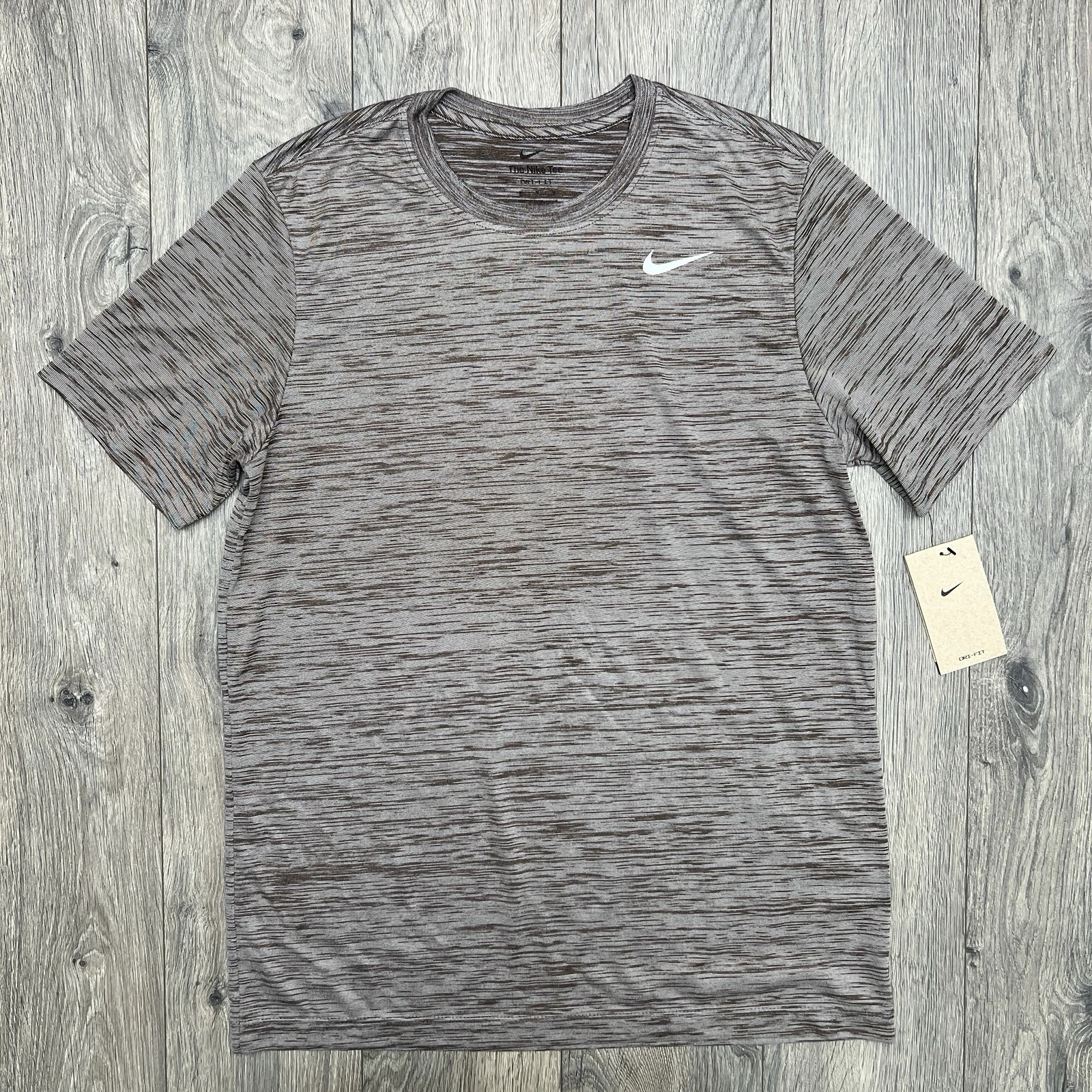 Nike Running T Shirt Shirt Size Medium Mens Baroque Brown Veneer Dri Fit Legend