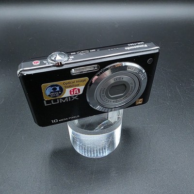 Panasonic LUMIX DMC-FS62 10,1 MP Digitalkamera Schwarz Defekt Ersatzteile 029