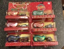 Hotwheels 1995 1996 Series Hot Wheels Holiday Collector Edition Lot Of 6 NIB