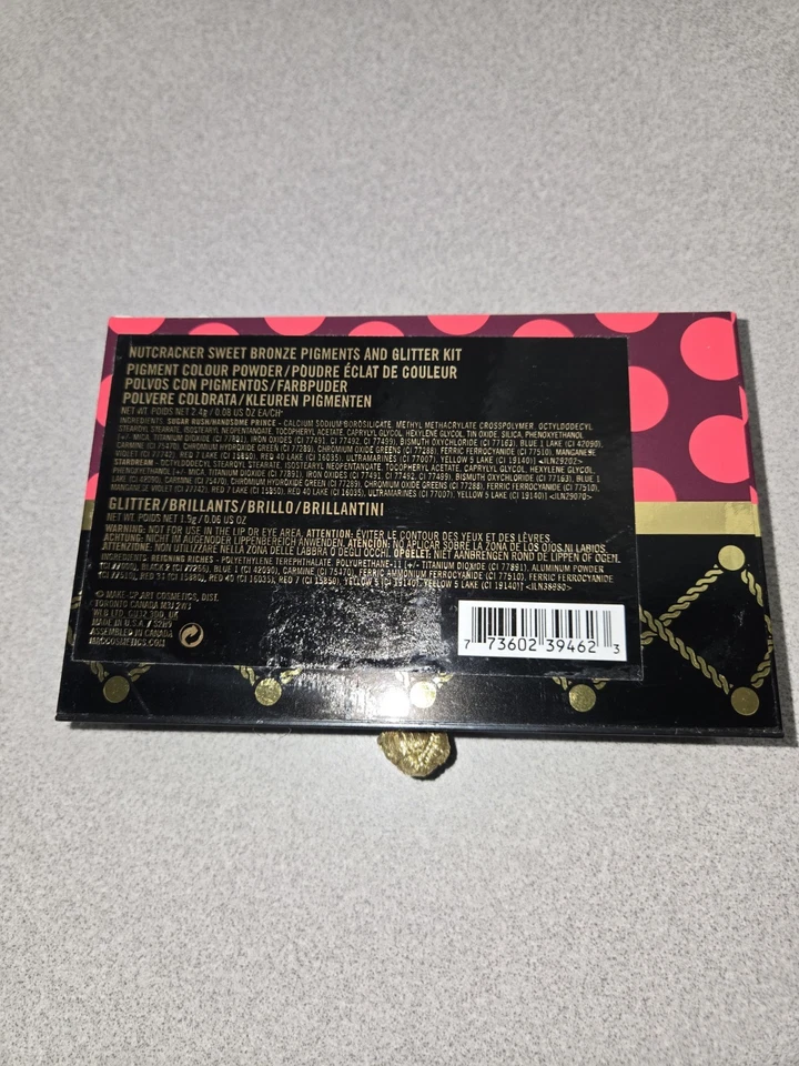 MAC Nutcracker Sweet Bronze Pigments & Glitter Kit 4pc Gift Set Limited Edition - Image 3 of 3