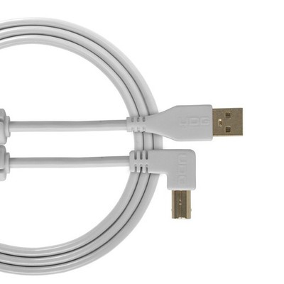 UDG - Ultimate Audio Cable USB 2.0 A-B Angled 1m White