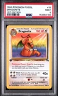 POKEMON DRAGONITE 1999 FOSSIL 1ST EDITION #19 PSA 9
