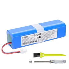 6800mAh Vacuum Battery Replacement for AIRROBO T10+ Robot Vacuum Cleaner with...