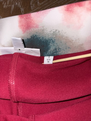 Chico’s Skort Größe 3 (16) rosa geblümt mit Seitentaschen - Bild 5 von 7