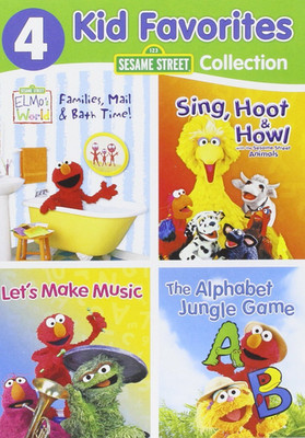 Sesame Street 4 Kid Favorites Collection (Families, Mail & Bath Time! / Sing, Ho