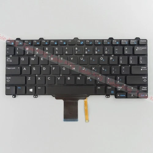 US Backlit Keyboard for Dell Latitude E5250 E7250 E7270 5250 7250 03P2DR 068TTC