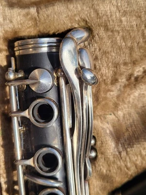 RC BUFFET CRAMPON CLARINET, 18 KEYS,Eb KEY,READY TO PLAY/ CLARINETTO REVISIONATO - Imagen 1 de 4