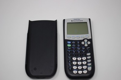 Texas Instruments TI-84 Plus Graphing Calculator Tested Works Black - Read