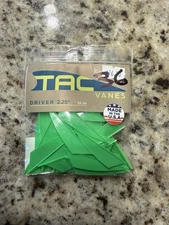 36 TAC DRIVER 2.25 Arrow Vanes.. Fletching..Arrow Building.. Compound Bow