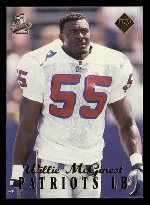 1998 Collector's Edge First Place #146 Willie McGinest 50-Point