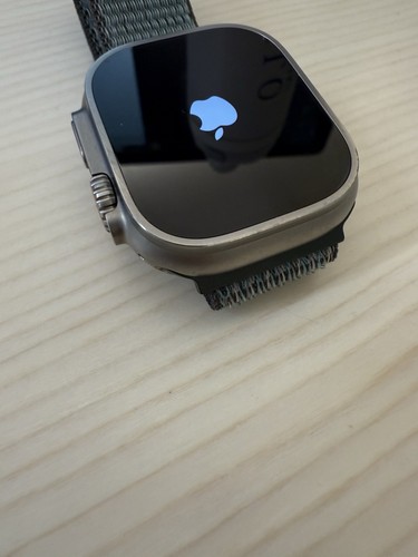 Apple Watch Ultra 49mm GPS+Cellular 32GB Silver Titanium - Very Good new band - Zdjęcie 4 z 7