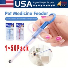 Dog Cat Pill Tablet Capsule Popper Piller Dispenser Syringe Gun Giver Tool