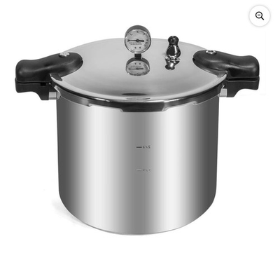 #ad T fal 22Qt Silver Pressure Cooker 7114000511 $65.00