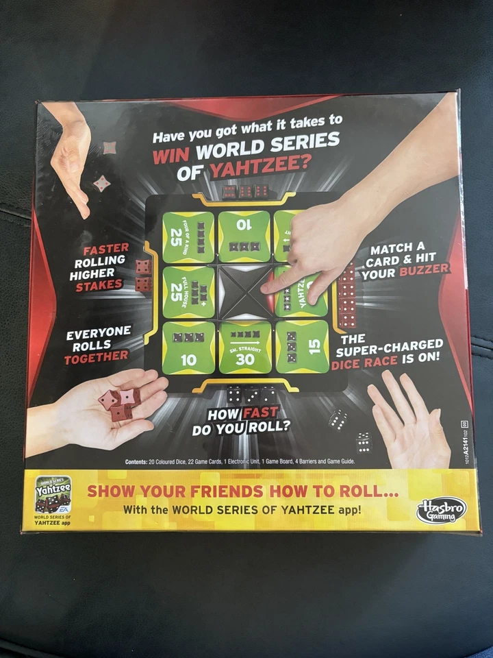 New and Sealed - World Series Of Yahtzee Board Dice Game - Image 2 of 3
