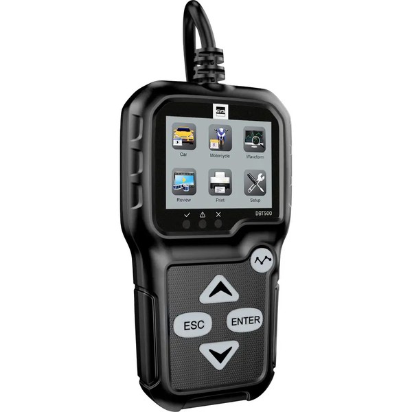Toolit DBT500 Kfz-Batterietester 6 V, 12 V BatterieprüFung, Kontrolle-image