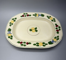 Adams Titian Ware FRUIT Pattern 1346B Oval Platter 13x10 Royal China England