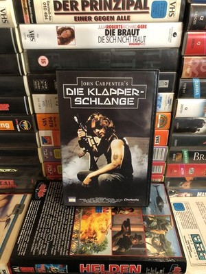 Die Klapperschlange   VHS   John Carpenter   Kurt Russell