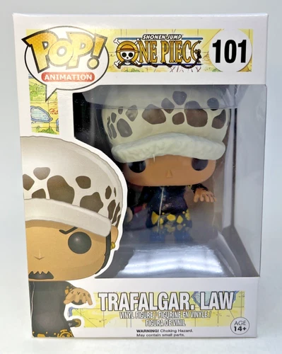 Funko Pop Shonen Jump One Piece #101 - Trafalgar. Law Vinyl Figure! VAULTED!!!