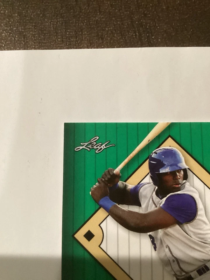 💎💎💎2013 Leaf Best of Baseball - Yasiel Puig #A-YP1 (RC) Rare Auto - Image 2 of 4