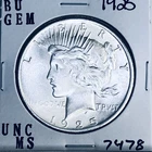1925 P BU GEM PEACE SILVER DOLLAR UNC MS+++ U.S. MINT RARE COIN 7478