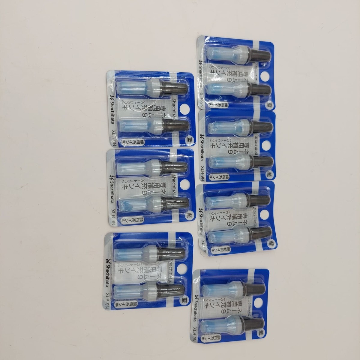 7 pcs Shachihata XLR-9N Refill Ink for Name 9,blue | eBay