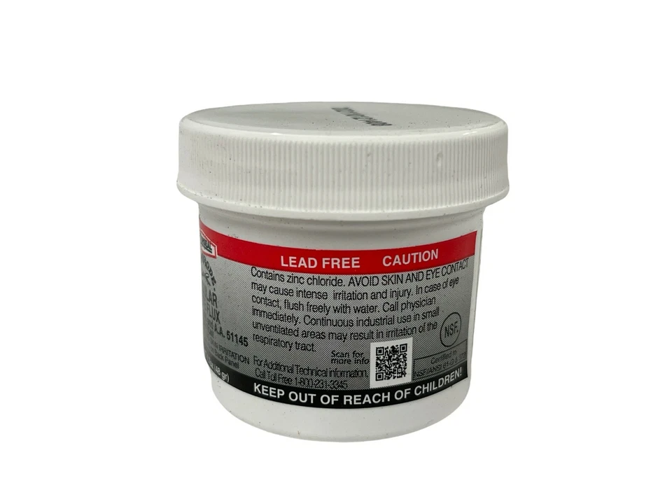 LOTE DE 3 RectorSeal 1.7 OZ Soldadura de pasta regular Flujo sin plomo 14003 Foto 3 de 4