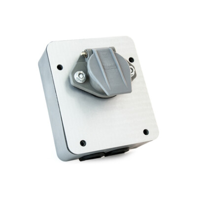 Tramec Sloan 38521 Smart Box Surface Mount Box & Split Pin Receptacle
