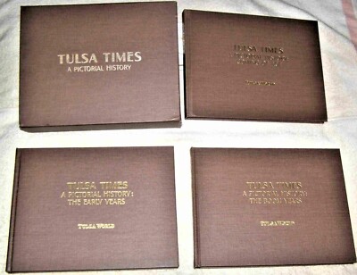 Tulsa Times A Pictorial History Complete 3 vols / 1st Edition 1986