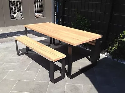 Outdoor Setting Table With Matching Bench Seats From 3 980 Outdoor Setting Table With Matching Bench Seats From 3 980