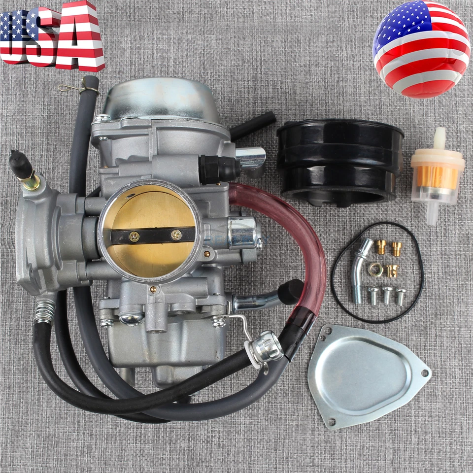 Carburador carburador para Yamaha Grizzly 600 660 YFM600 YFM660 ATV 1998-2001 1999 2000 Foto 3 de 4