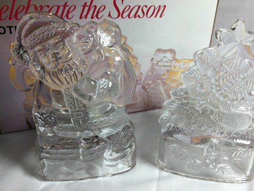 Celebrate The Season Set Of Three Christmas Votives A350ST - Picture 3 of 10