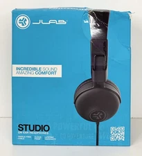 JLab Studio Wired On-Ear Headphones