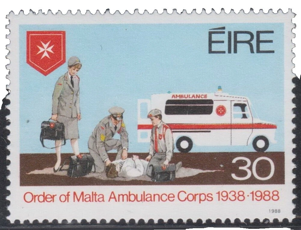 Medical Irish Stamps