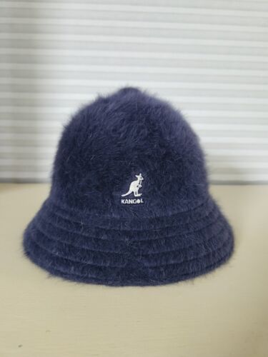 100% Authentic FUR Kangol Bermuda Casual Hat - Blu