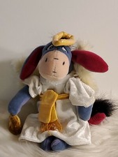 Disney Winnie The Pooh 8" Angel Eeyore Bean Plush