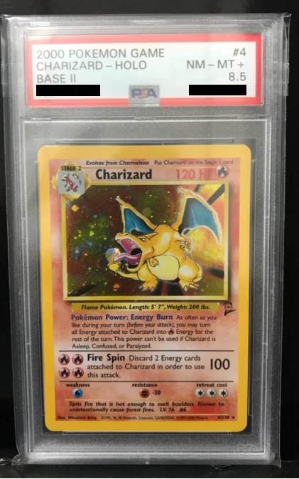 PSA 1 - 10 Charizard Base Set 2 - Holo Rare WOTC 2000 Pokemon Card - Image 4 of 4