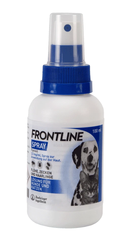 FRONTLINE Vet Spray für Hunde und Katzen, 100ml, ,PZN 07579664