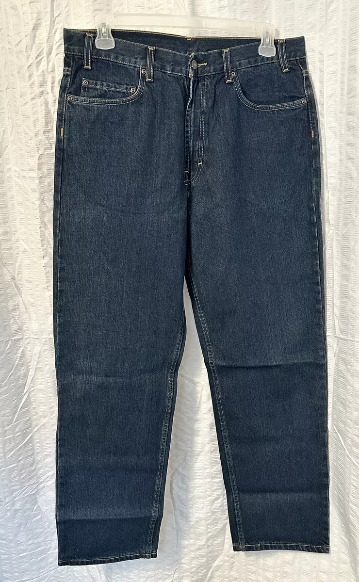 Kirkland Signature Men Jeans Mens Relaxed Fit 100% Cotton 36x32