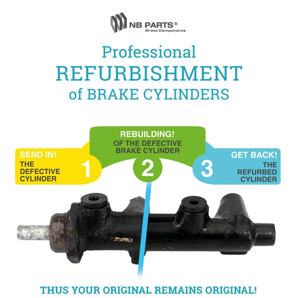 Aufarbeitung Cilindro Freno Principal 20,6mm Opel Kadett B D Ascona C Vectra B - Imagen 4 de 4