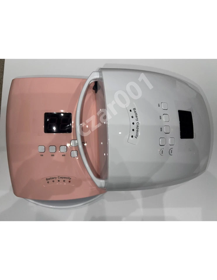 NUEVO DND INALÁMBRICO - Lámpara recargable UV/LED - ¡TU ELECCIÓN DE ROSA O BLANCO! Foto 2 de 4