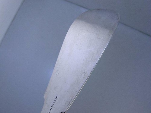 Frühe Münze Silber 12 3/4" große Suppe Servierschüssel J EINSTEIN c1800's - Bild 4 von 5