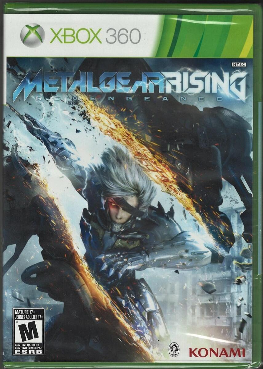 Metal Gear Rising: Revengeance Xbox 360 BC XB1 (Brand New Factory Sealed US  Vers 83717301035