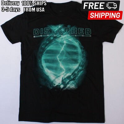 DISTURBED EVOLUTION Black Men T-shirt S-234XL ND239