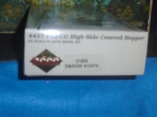 LIFE-LIKE/PROTO 2000 HO SCALE #21855 D&RGW PS2-CD HIGH SIDE COVERED HOPPER 15374