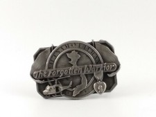 Vintage Siskiyou 1985 Vietnam Veteran Men  s Belt Buckle The Forgotten Warrior